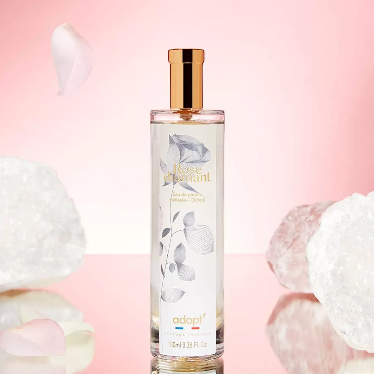 Adopt Rose Diamant - Éclat Cristallin & Essence Florale Élégante