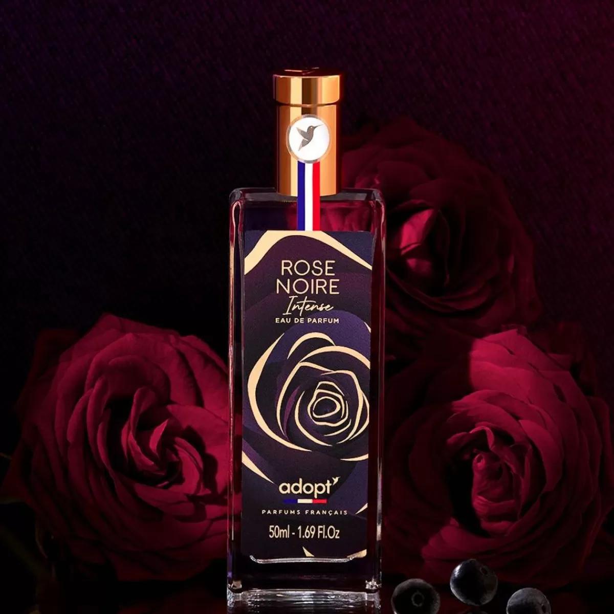 Élixir Sensoriel Adopt - Nuit de Velours aux Essences de Rose Obsidienne