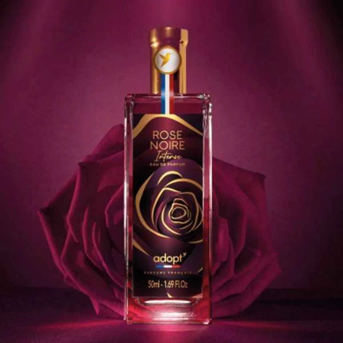 Élixir Sensoriel Adopt - Nuit de Velours aux Essences de Rose Obsidienne