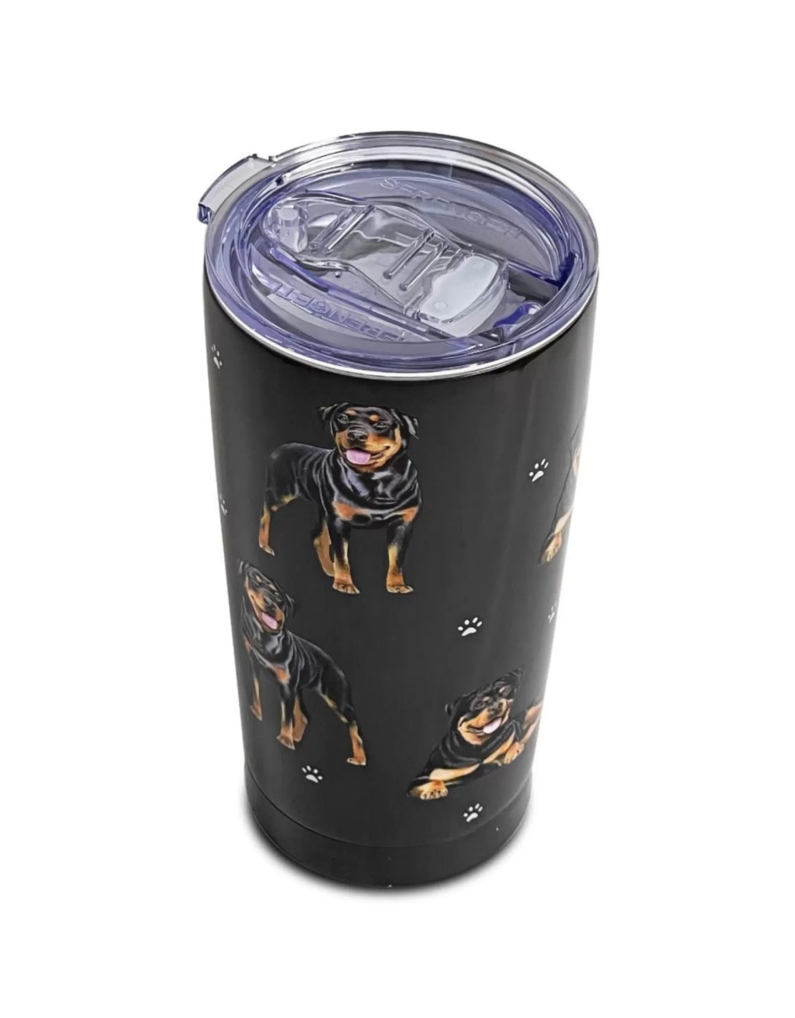 Gobelet Rottweiler Personnalisé - Compagnon Robuste pour Animaux par E&S Pets