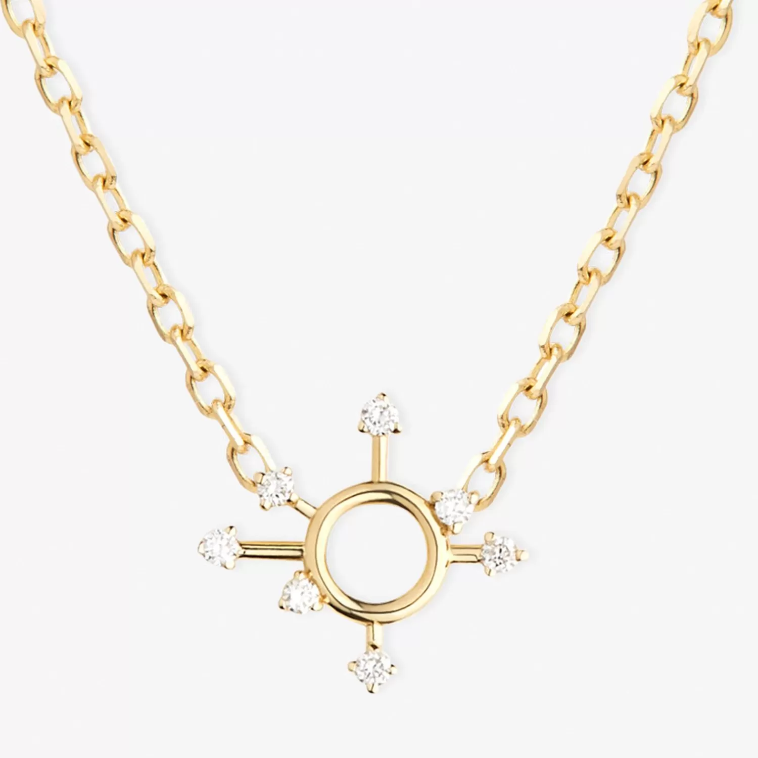Collier Édition Limitée Alkemistry Ruifier en Or 18 Carats - Pendentif Orb Étoile Scintillant | Vente Flash Exclusive