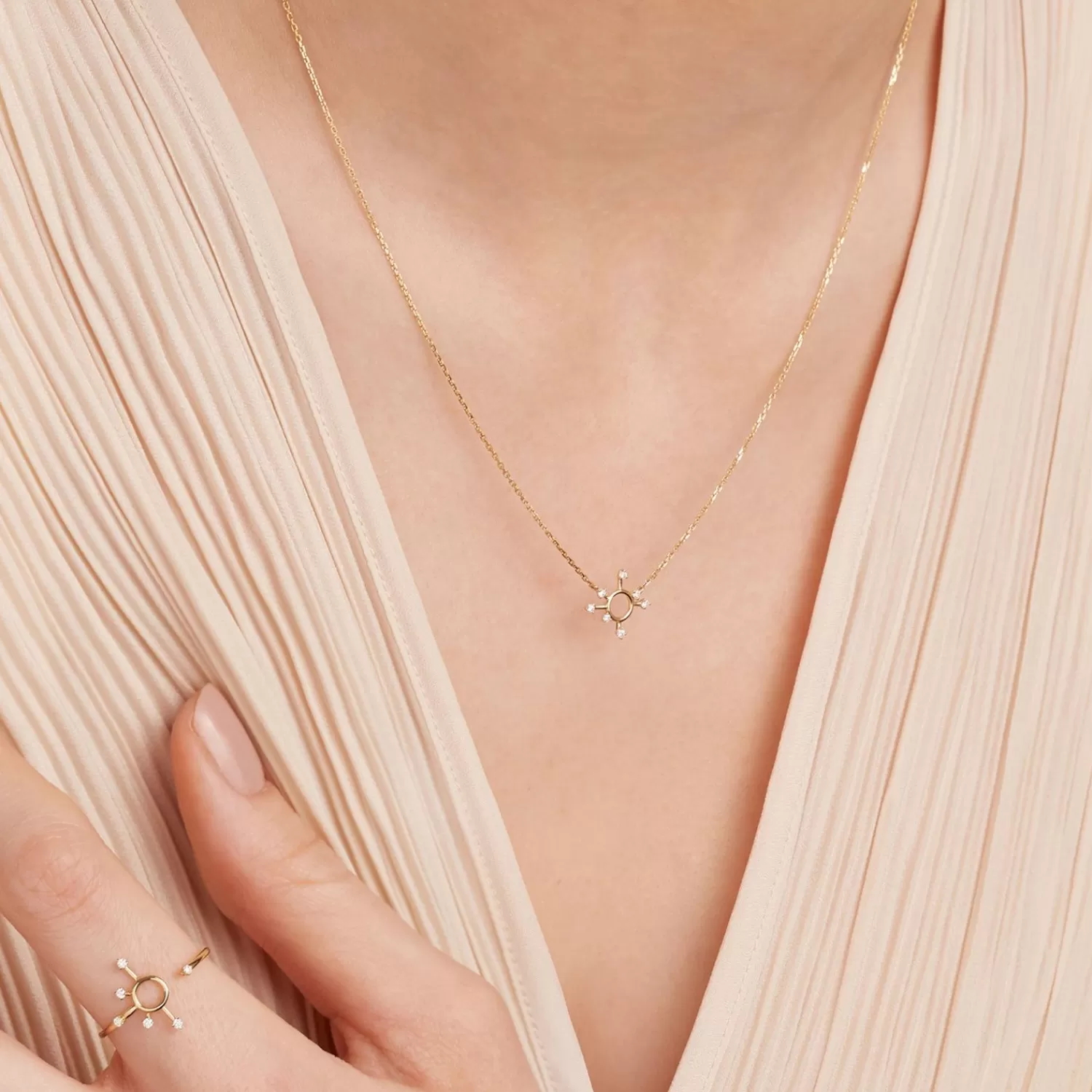 Collier Édition Limitée Alkemistry Ruifier en Or 18 Carats - Pendentif Orb Étoile Scintillant | Vente Flash Exclusive