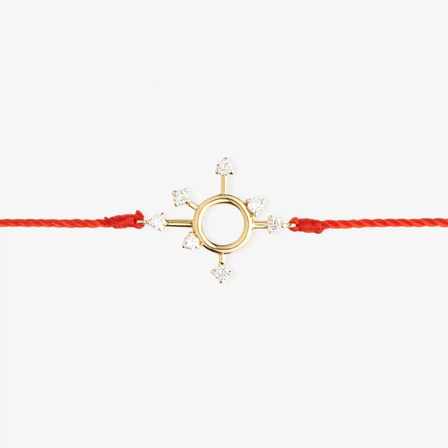 Braslet Artisanal Alkemistry Ruifier en Or 18 Carats - Motifs Orb Epta Scintilla Tressés