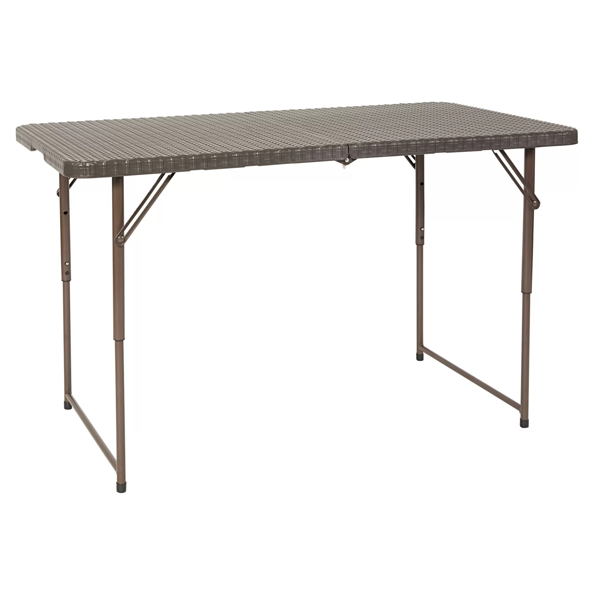 Table pliante compacte pour extérieur - Solution gain de place élégante