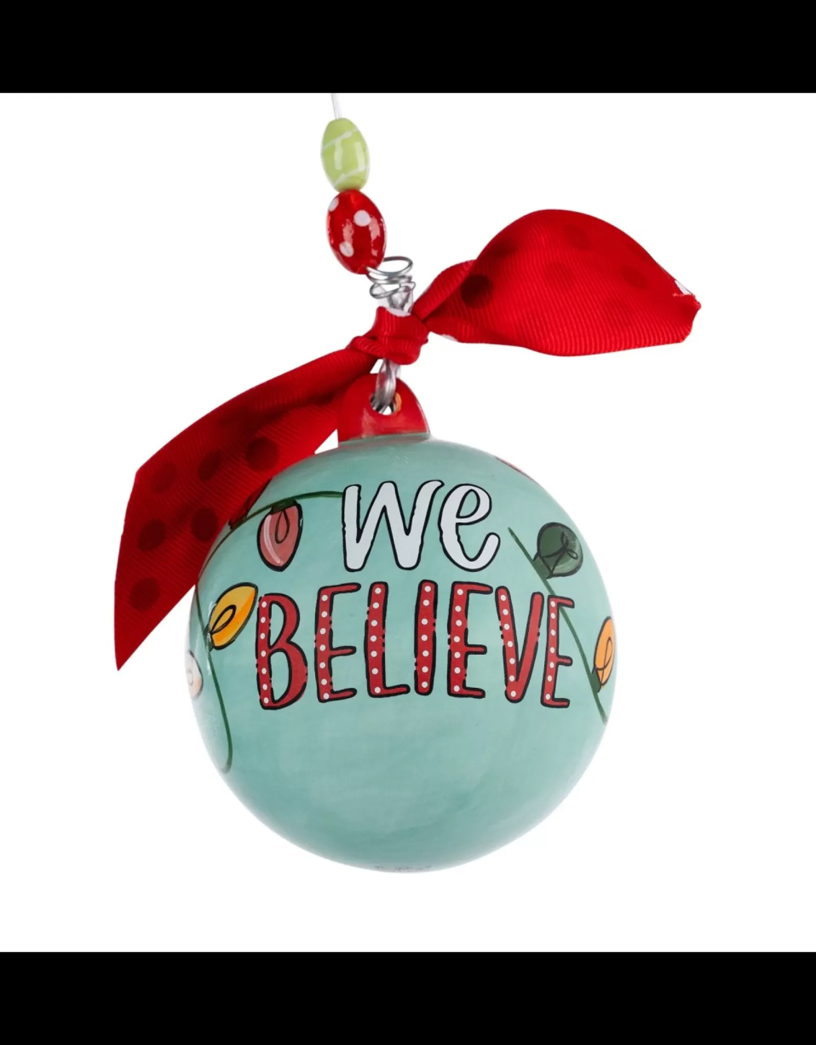 Boule Lumineuse Santa Personnalisable - Décor de Noël Édition Festive Glory Haus