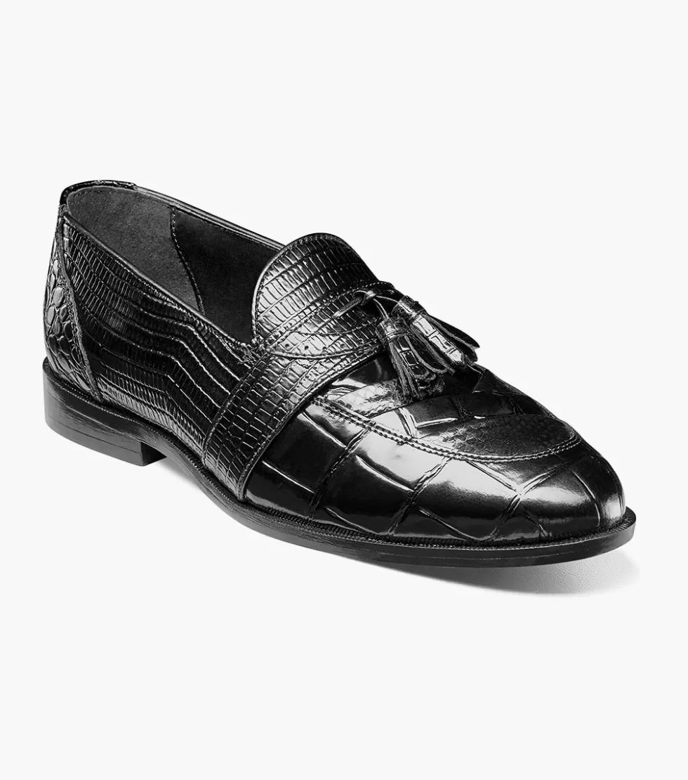 Chaussures élégantes Stacy Adams - Modèle Santana II en Noir | Prix Abordable