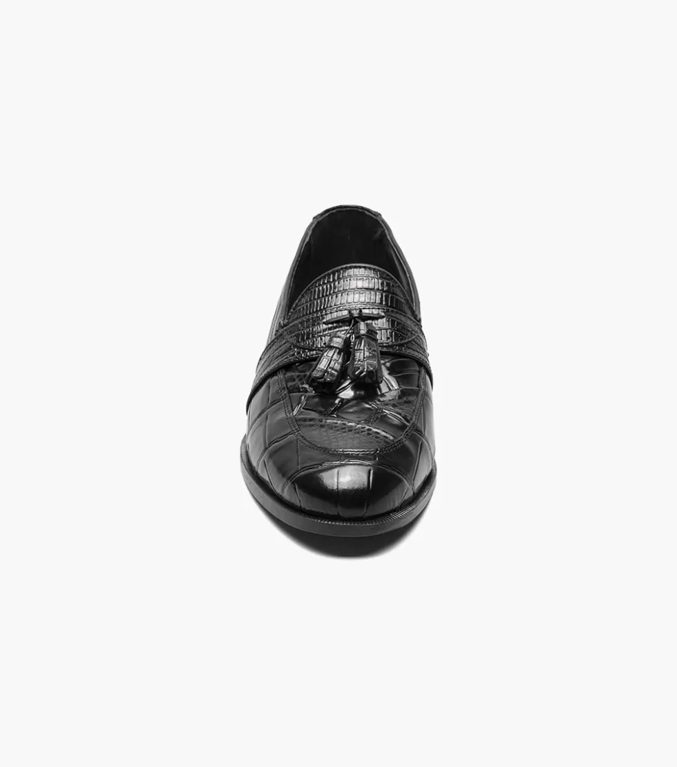 Chaussures élégantes Stacy Adams - Modèle Santana II en Noir | Prix Abordable
