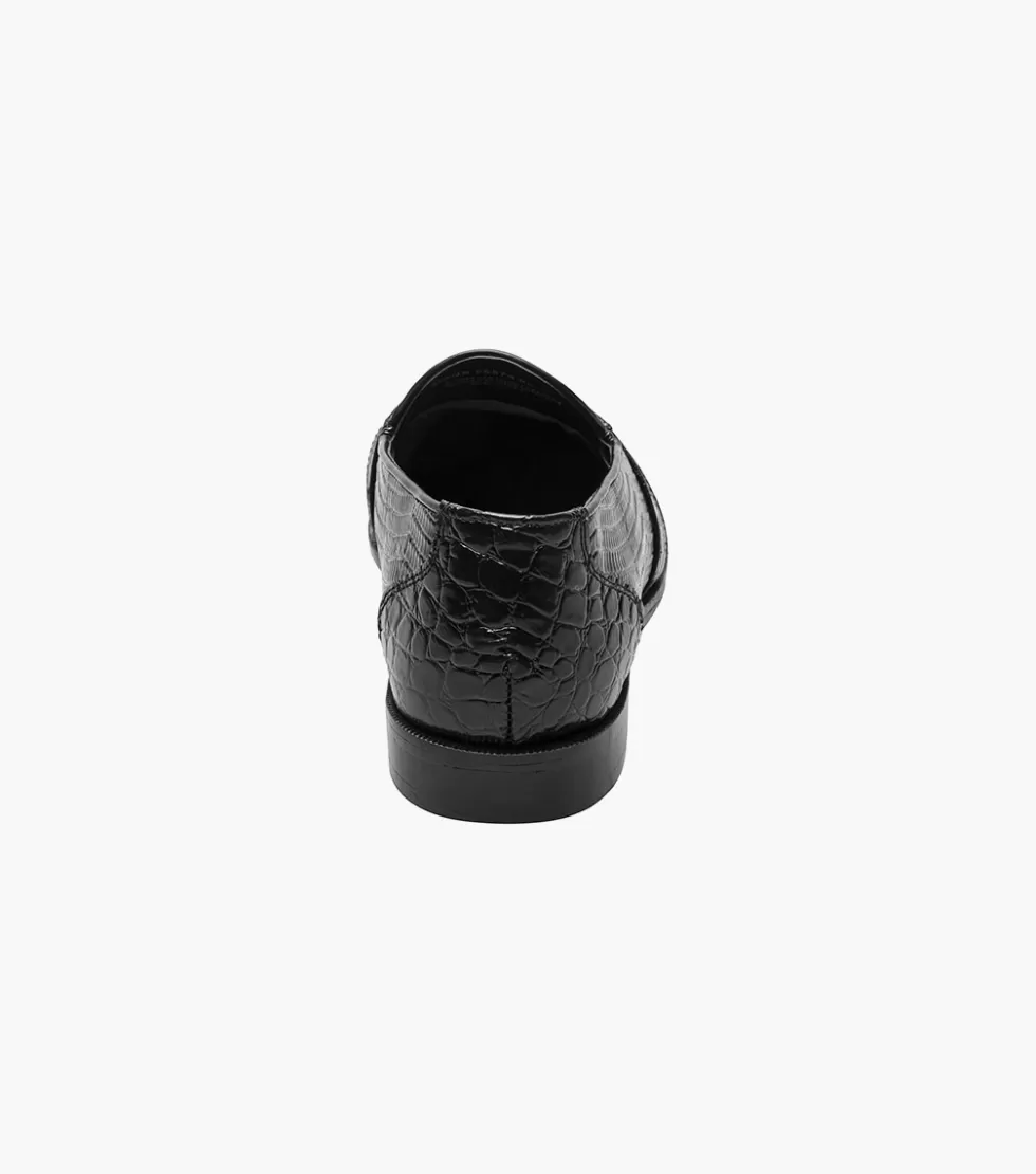 Chaussures élégantes Stacy Adams - Modèle Santana II en Noir | Prix Abordable