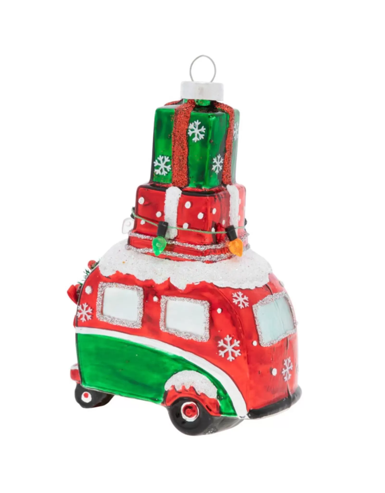 Décoration de Noël Camping-car du Père Noël - Pendentif Festif par Kat & Annie (K+A) pour Arbre Sapin Original