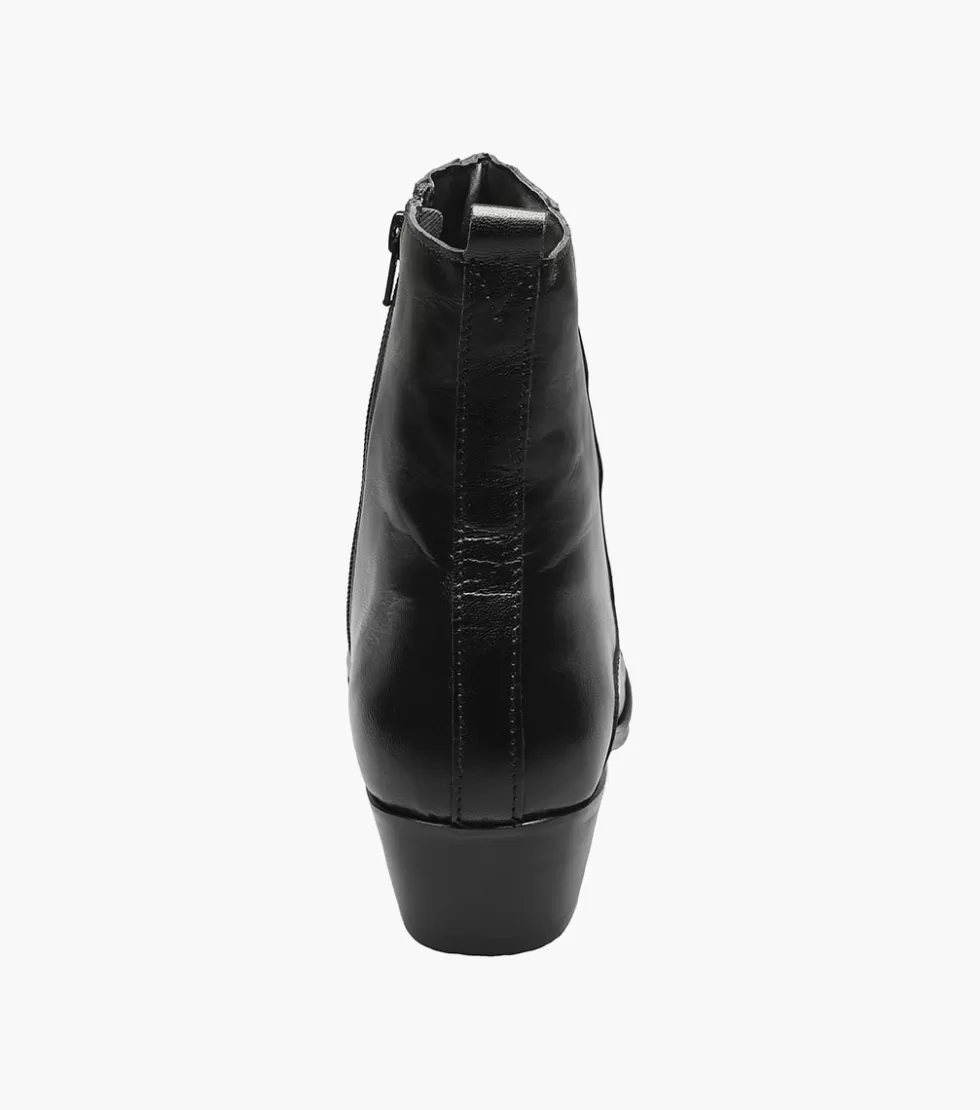 Chaussures Stacy Adams Santos - Modèle Homme en Cuir Noir Élégant, Confort Optimal et Style Intemporel à Prix Abordable