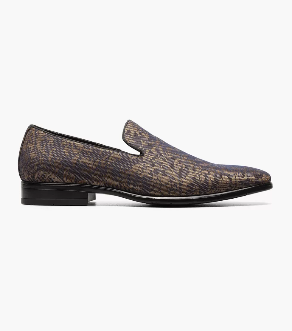 Chaussures Stacy Adams Savino Bleu Marine - Liquidation Multicolore en Cours