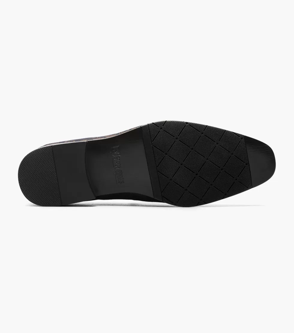 Chaussures Stacy Adams Savino Bleu Marine - Liquidation Multicolore en Cours