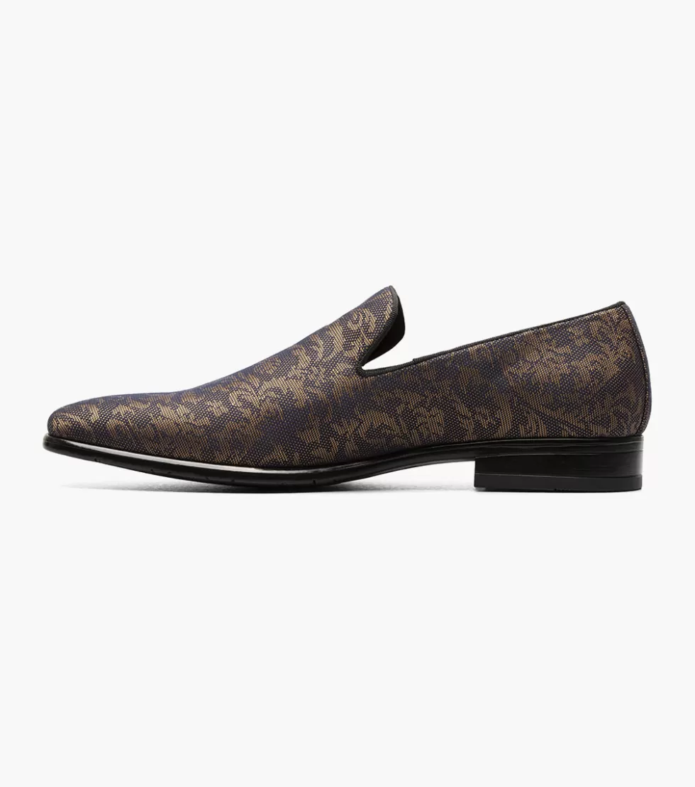 Chaussures Stacy Adams Savino Bleu Marine - Liquidation Multicolore en Cours