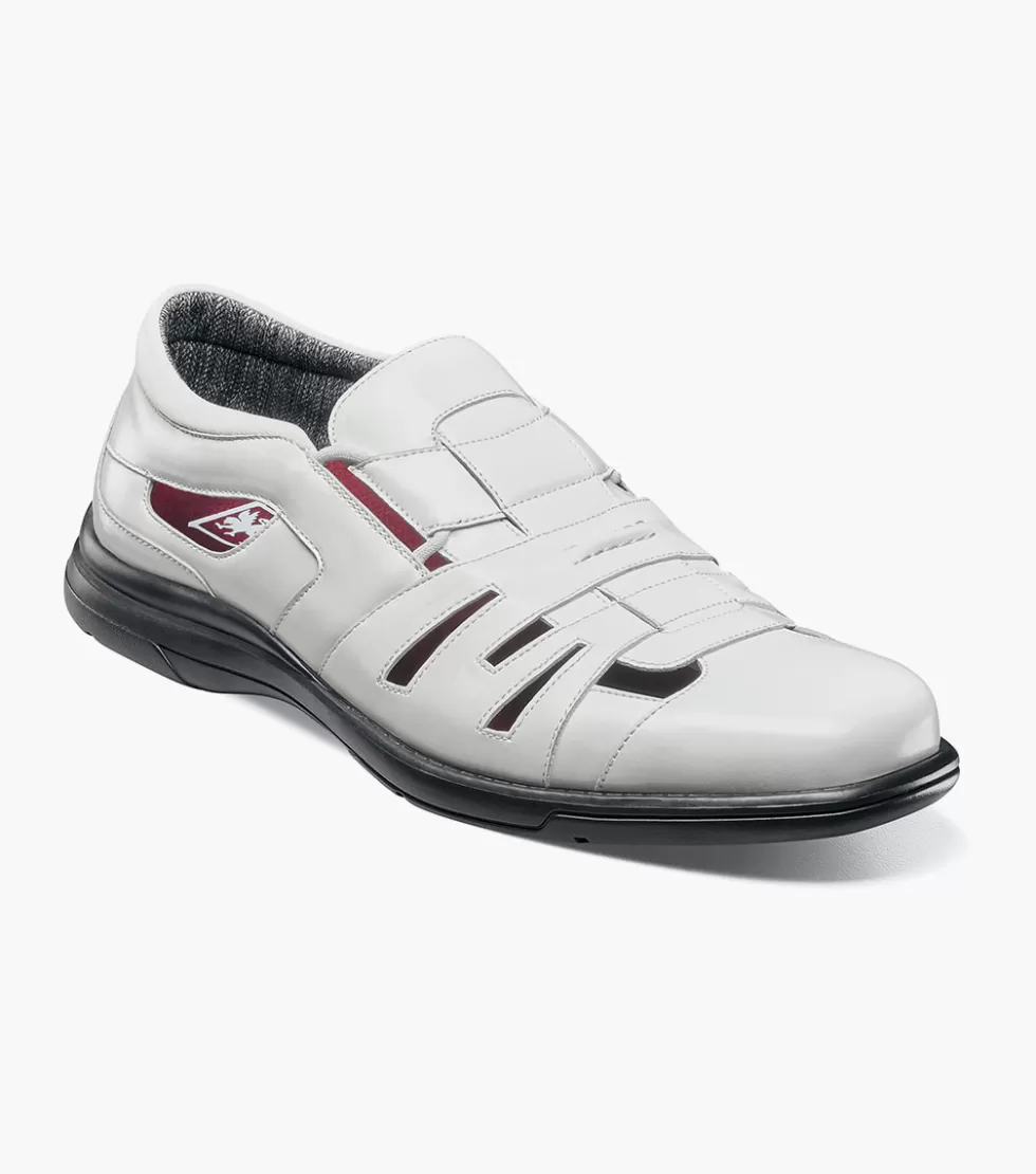 Chaussures Stacy Adams Scobel - Blanc Neutre en Déstockage Exclusif