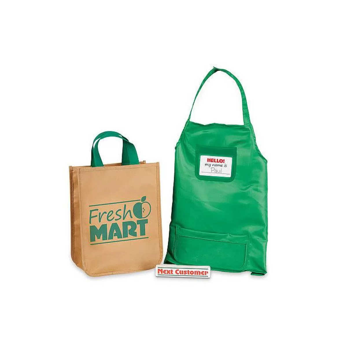 Melissa & Doug - Ensemble Épicerie Éducatif en Bois pour Enfants - Jeu Complet avec Accessoires (Prix Abordable)