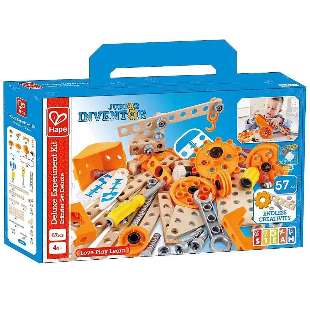 ÉcoKit Créatif HAPE - Jeux Évolutifs pour Explorateurs en Herbe (3-8 ans)