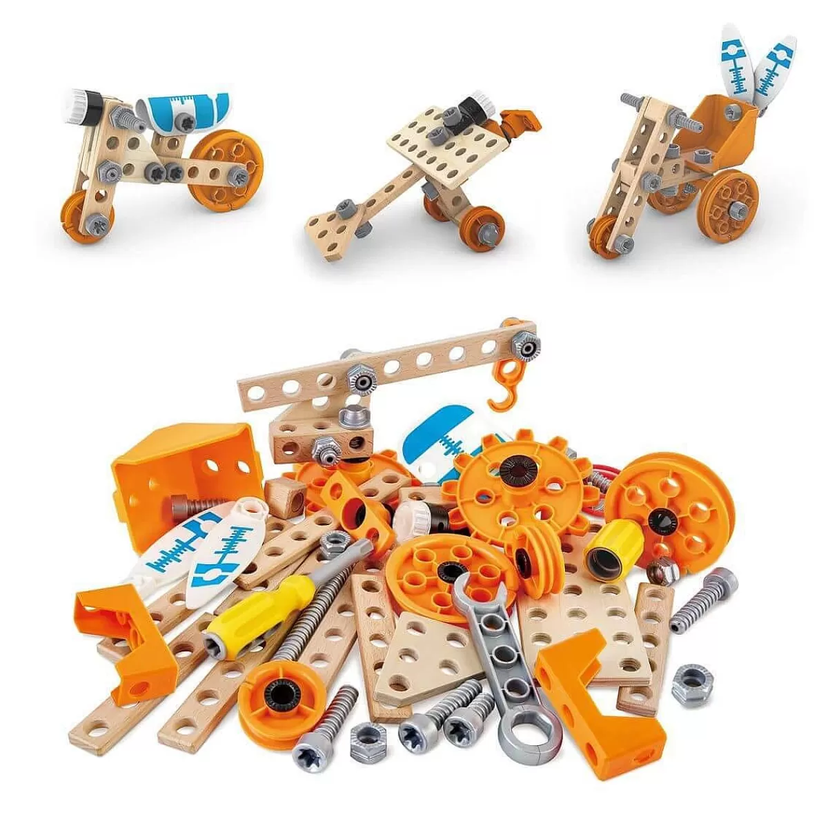 ÉcoKit Créatif HAPE - Jeux Évolutifs pour Explorateurs en Herbe (3-8 ans)