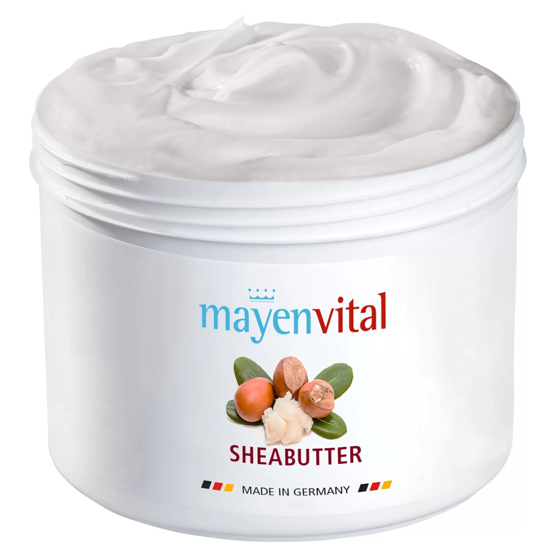 Crème Nourrissante MayenVital au Beurre de Karité - Soin Anti-Âge Intense 220 ml - Texture Fondante pour Peau Éclatante