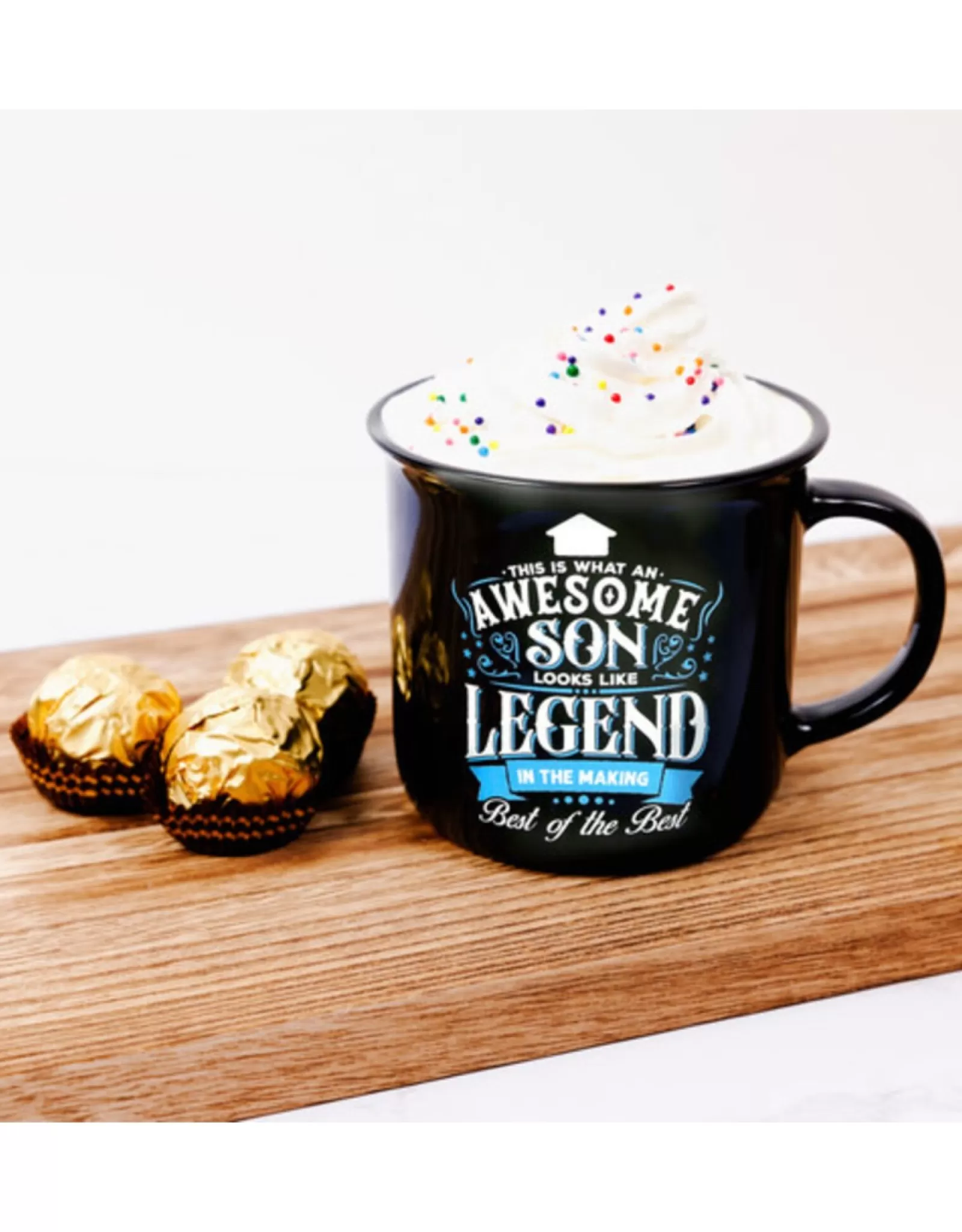 Tasse Cadeau Émotionnelle Père-Fils - Fête des Pères - Design Intemporel - 400 ml