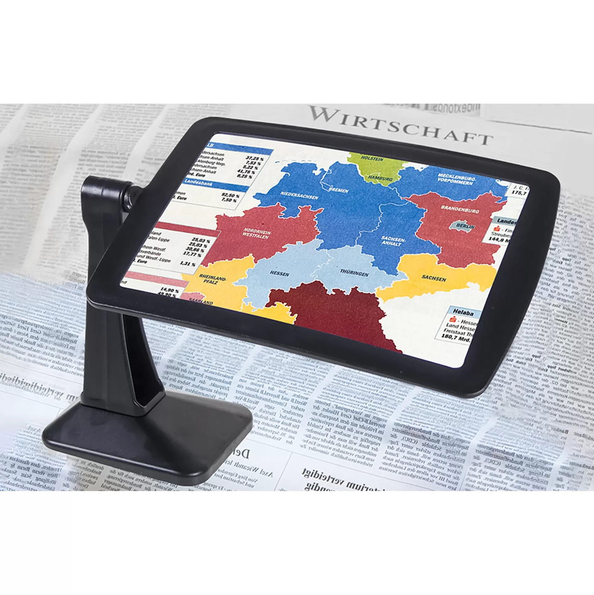 Loupe de Bureau Genialo Flexi - Modèle Ergonomique Réglable pour une Lecture Précise et Confortable