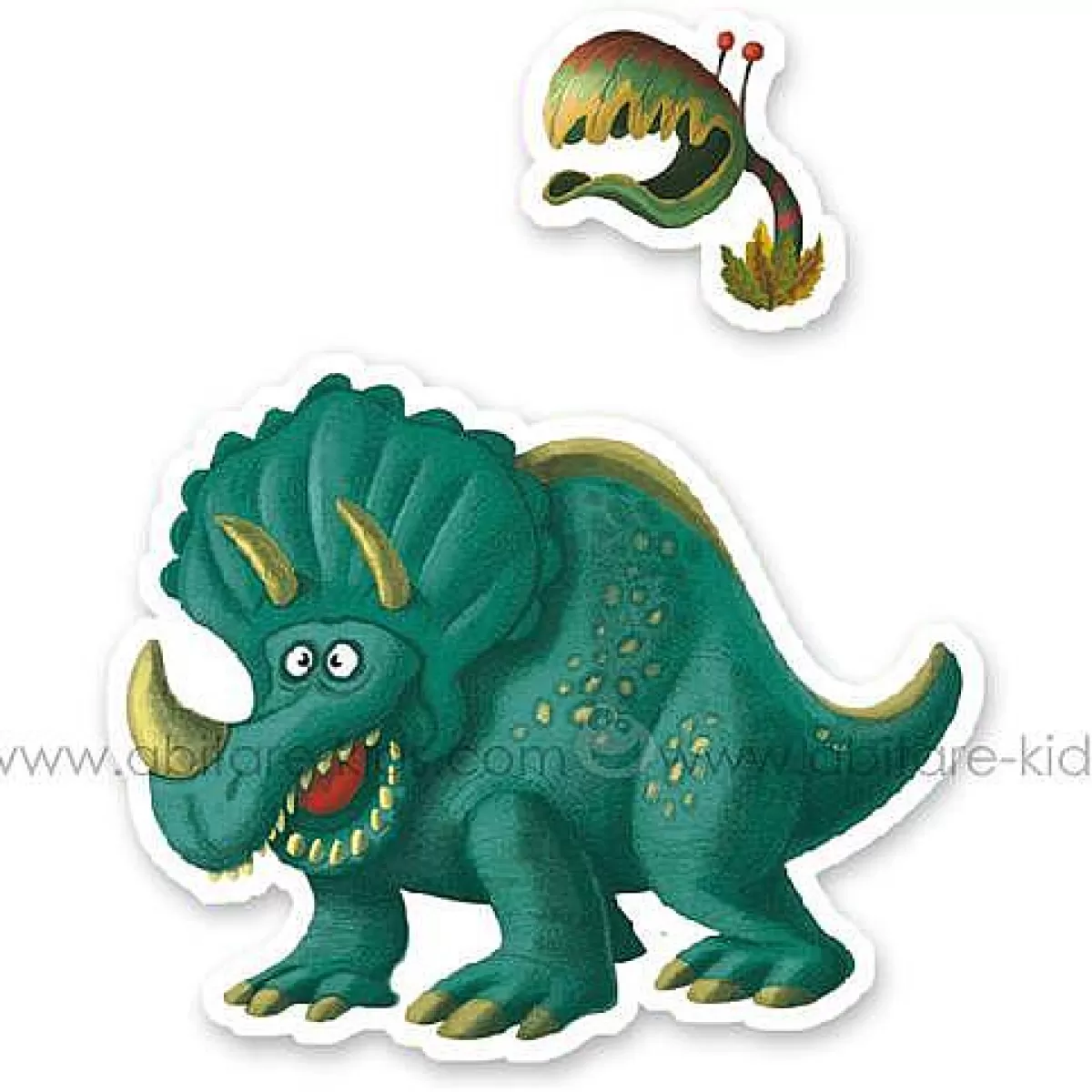 Djeco - Kit Créatif Dinosaures avec 160 Autocollants pour Enfants 4-8 Ans - Collection Exclusivité