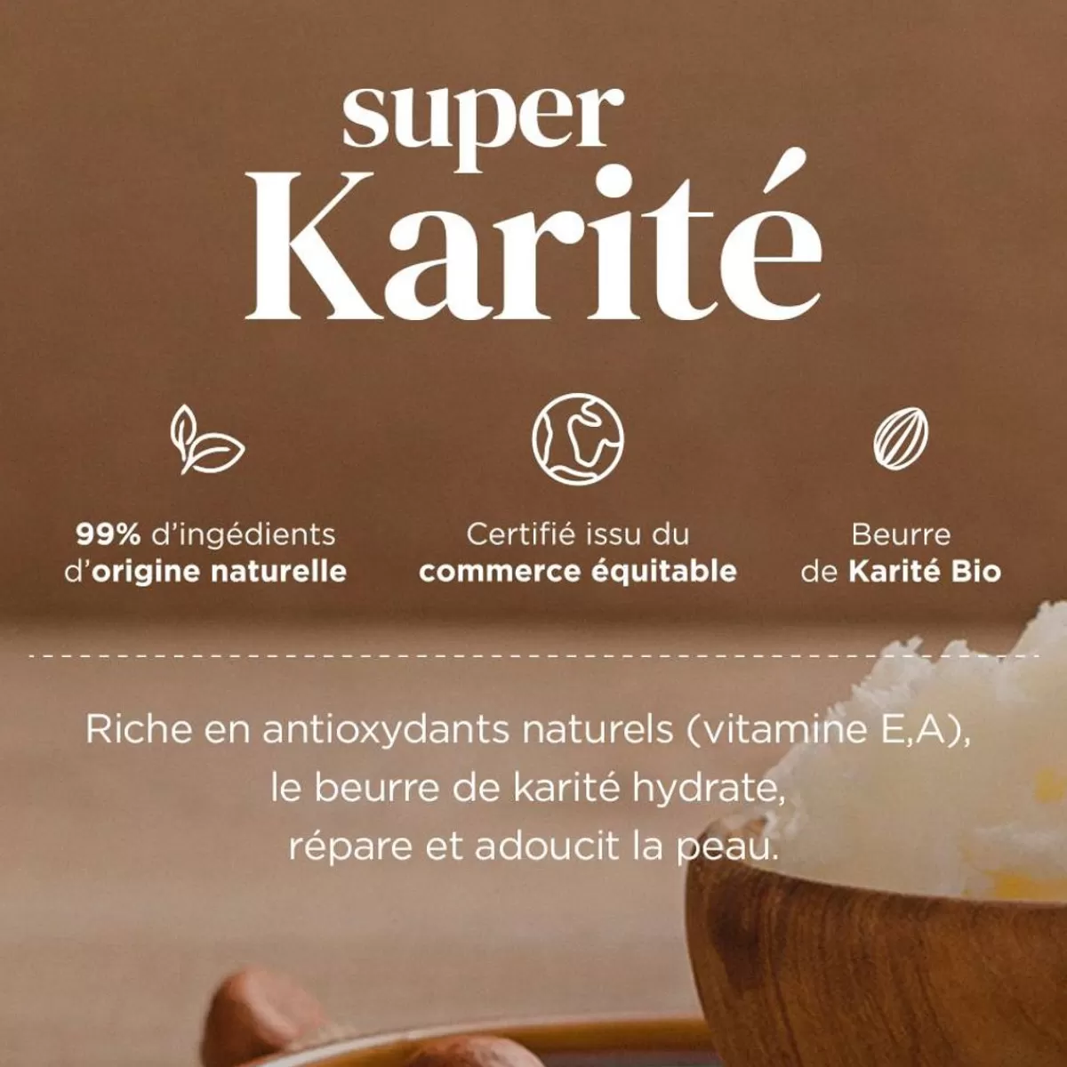Élixir Régénérant au Beurre de Karité Pur | Soin Hydratant Visage & Corps