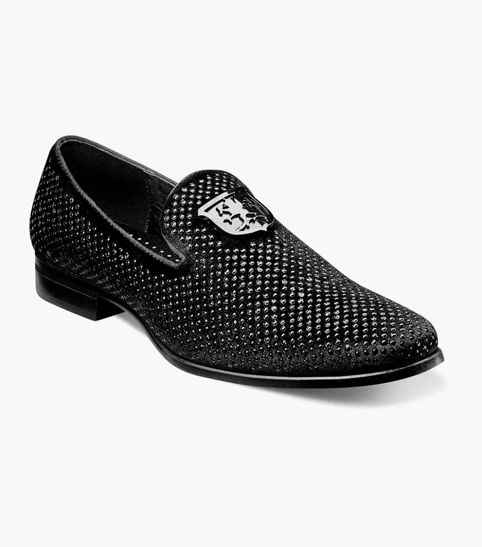 Promotion Éclair : Chaussures Stacy Adams Swagger Noir - Élégance Intemporelle en Édition Limitée