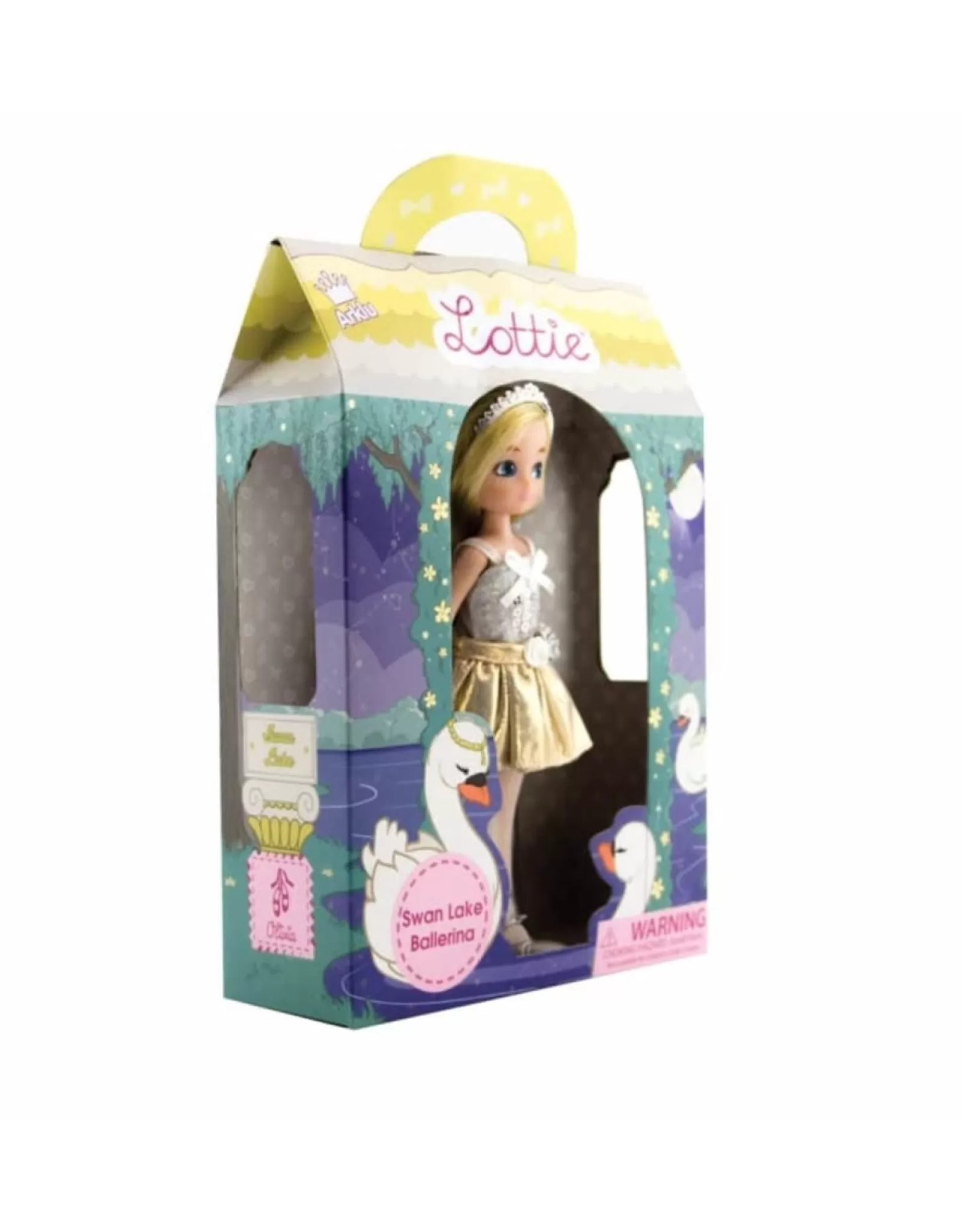 Poupée Articulée Lottie - Lac des Cygnes | Collection Édition Spéciale SCH Toys avec Robe de Bal