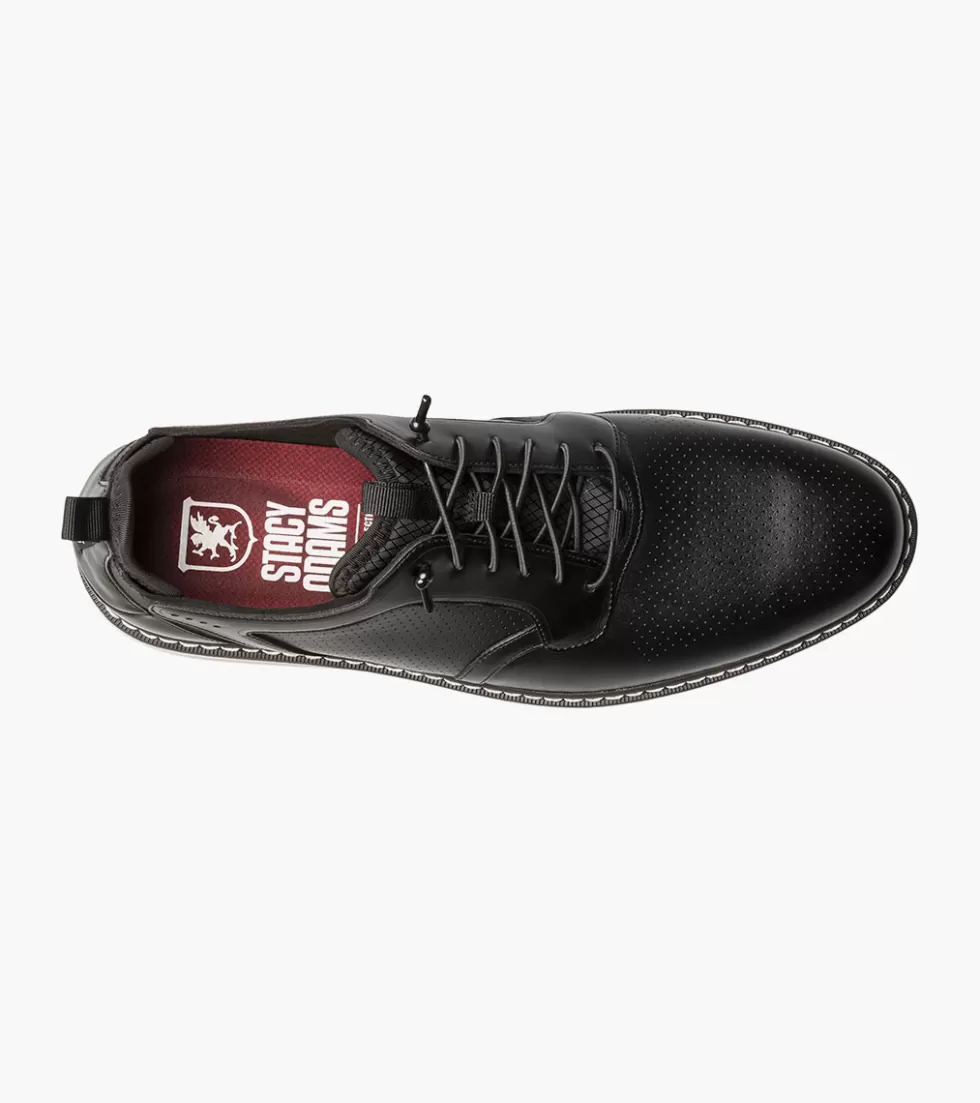 Chaussures Stacy Adams : Élégance Noire Synchronisée - Collection Urbaine Exclusives