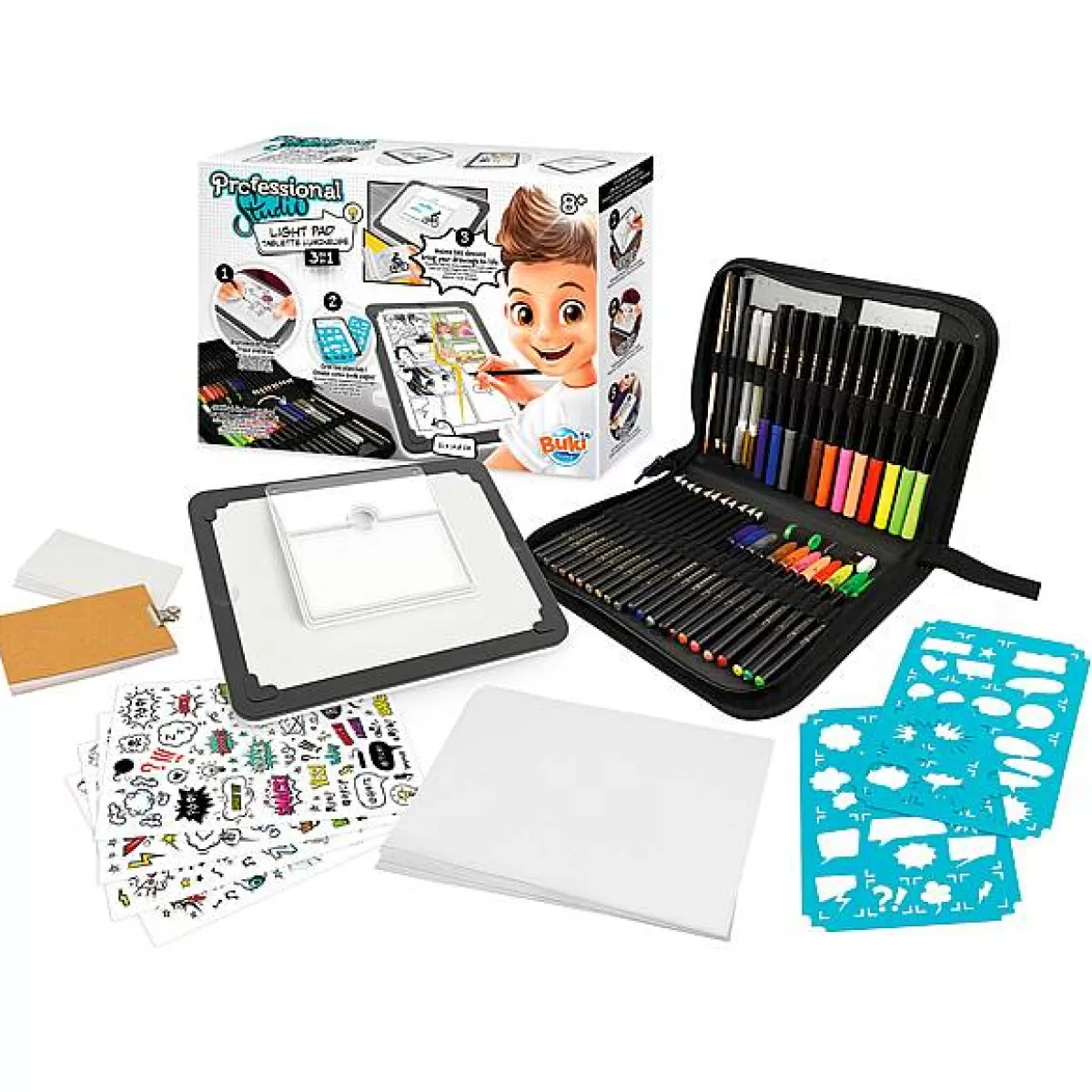 Planche Lumineuse Pro Buki - Studio Créatif avec Éclairage LED Réglable pour Artistes 

(Alternative premium : 