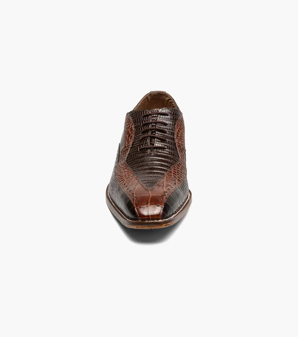 Chaussures Stacy Adams Tallero - Brun et Motif Élégant - Nouvelle Collection Homme Style Intemporel