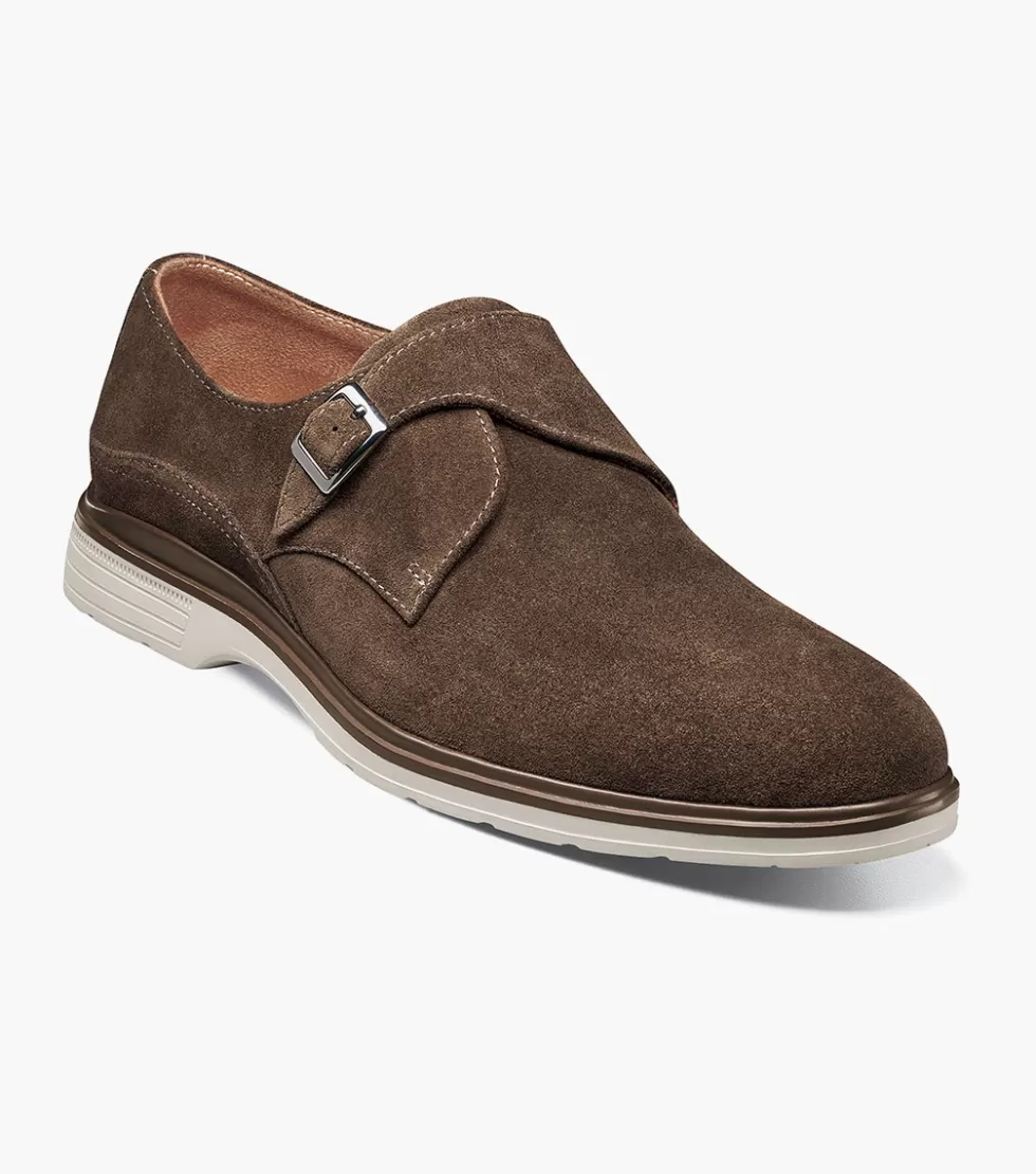Stacy Adams - Chaussures élégantes Taylen en daim marron - Nouvelle collection printemps