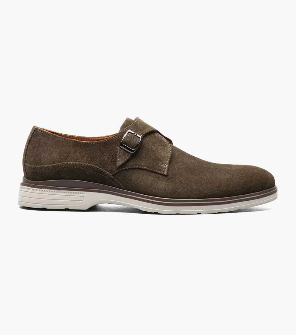 Stacy Adams - Chaussures élégantes Taylen en daim marron - Nouvelle collection printemps