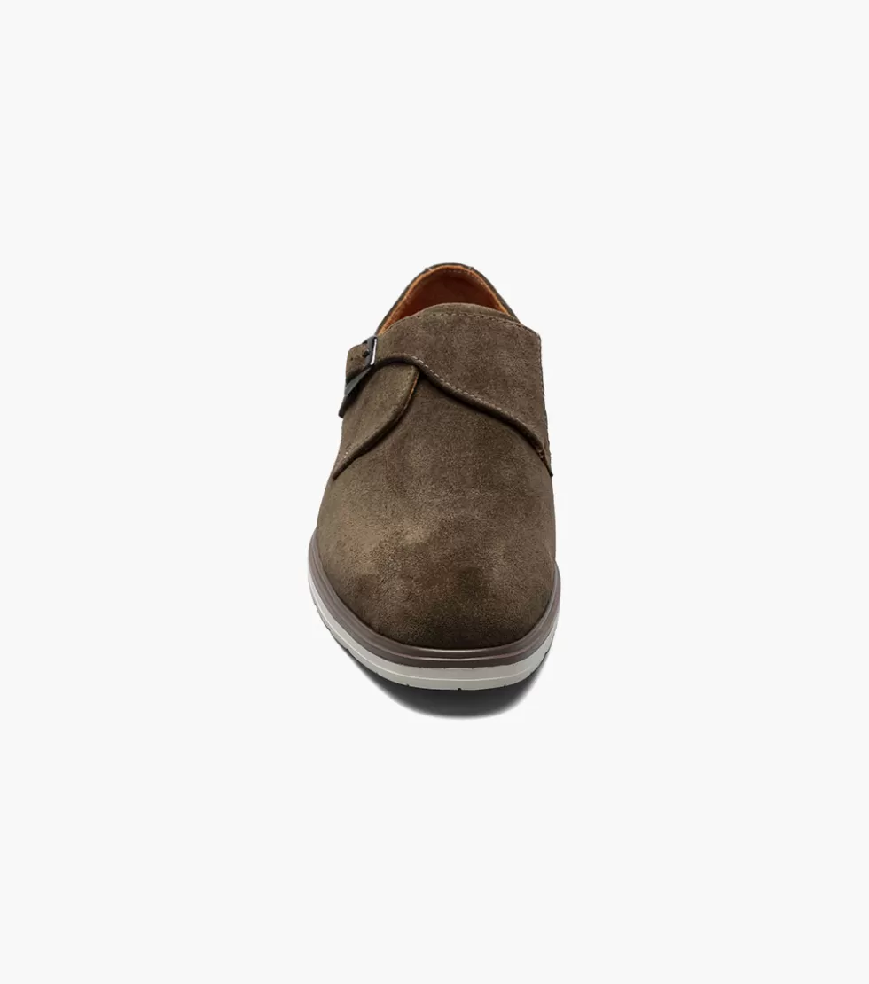 Stacy Adams - Chaussures élégantes Taylen en daim marron - Nouvelle collection printemps