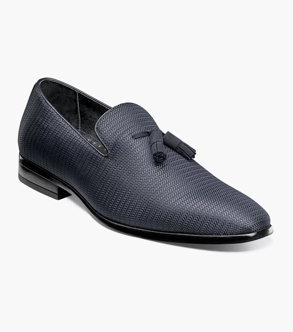 Chaussures Stacy Adams Tazewell - Modèle bleu marine en promotion exclusive