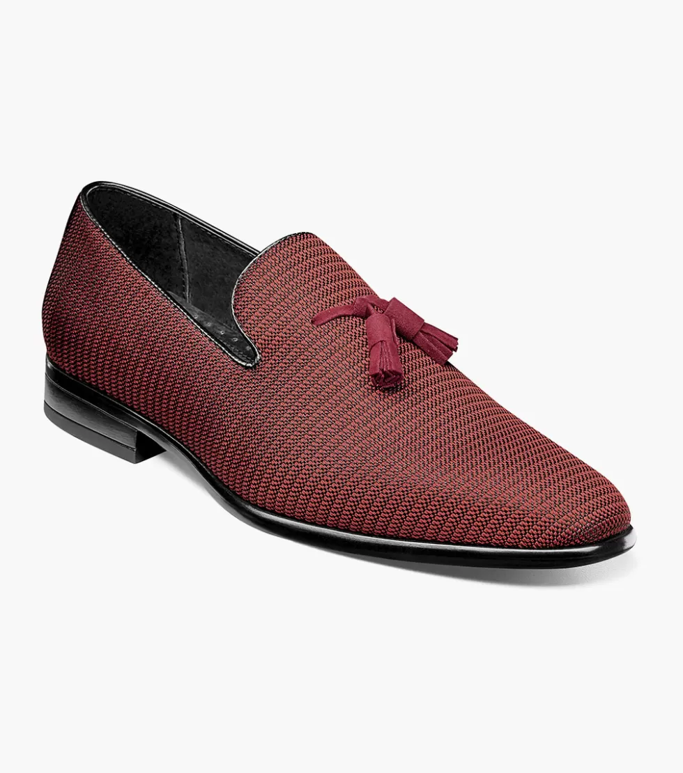 Chaussures Stacy Adams Tazewell - Modèle Urbain en Cuir Brique - Collection Exclusive Printemps 2024