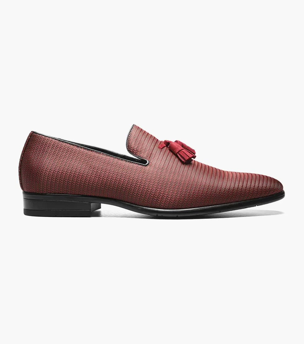 Chaussures Stacy Adams Tazewell - Modèle Urbain en Cuir Brique - Collection Exclusive Printemps 2024