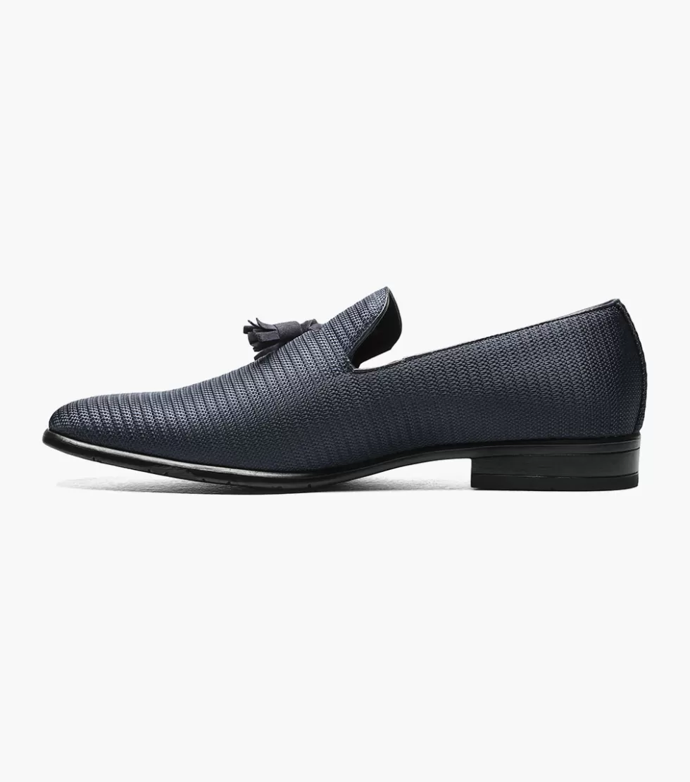 Chaussures Stacy Adams Tazewell - Modèle bleu marine en promotion exclusive