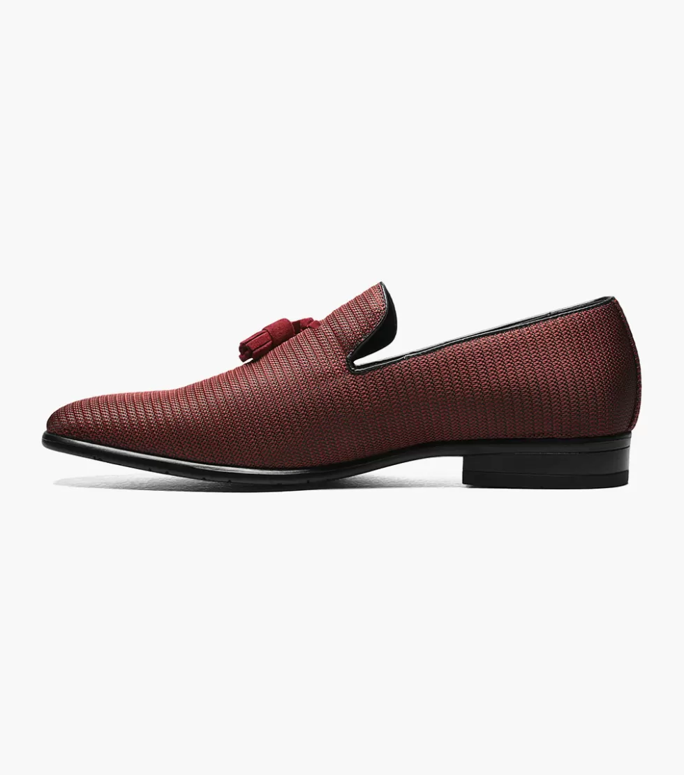 Chaussures Stacy Adams Tazewell - Modèle Urbain en Cuir Brique - Collection Exclusive Printemps 2024