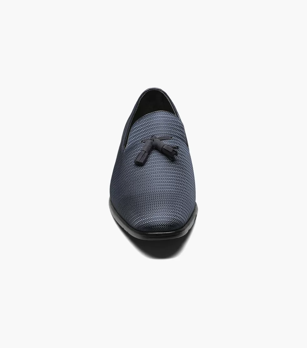 Chaussures Stacy Adams Tazewell - Modèle bleu marine en promotion exclusive