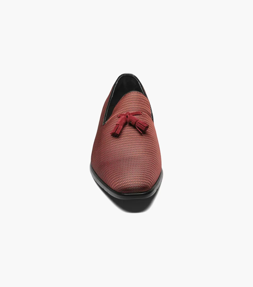 Chaussures Stacy Adams Tazewell - Modèle Urbain en Cuir Brique - Collection Exclusive Printemps 2024