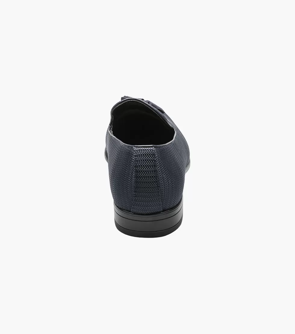 Chaussures Stacy Adams Tazewell - Modèle bleu marine en promotion exclusive