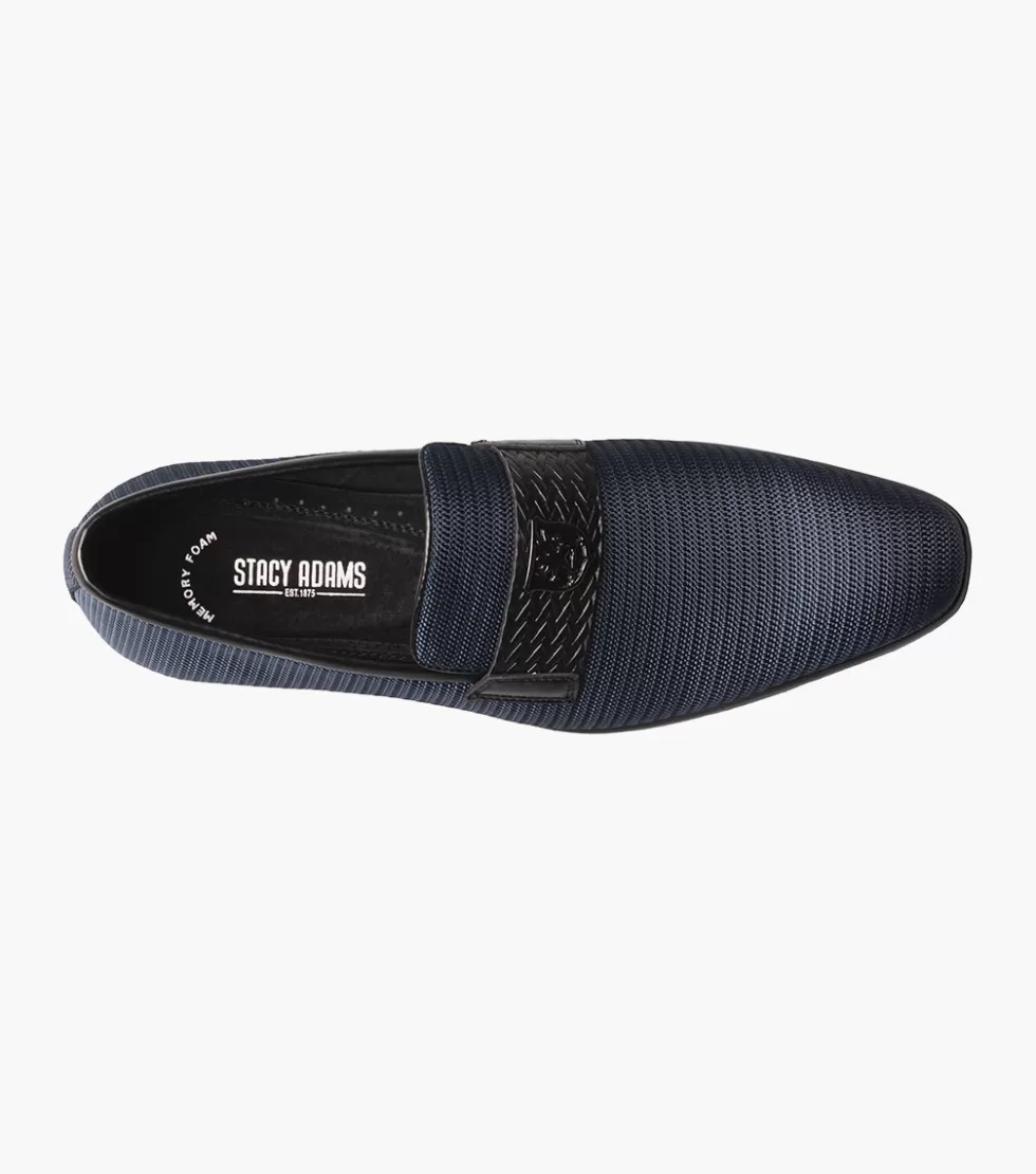 Stacy Adams - Chaussures Habillées Tazzi en Bleu Marine-Multicouleur - Édition Limitée Promotion