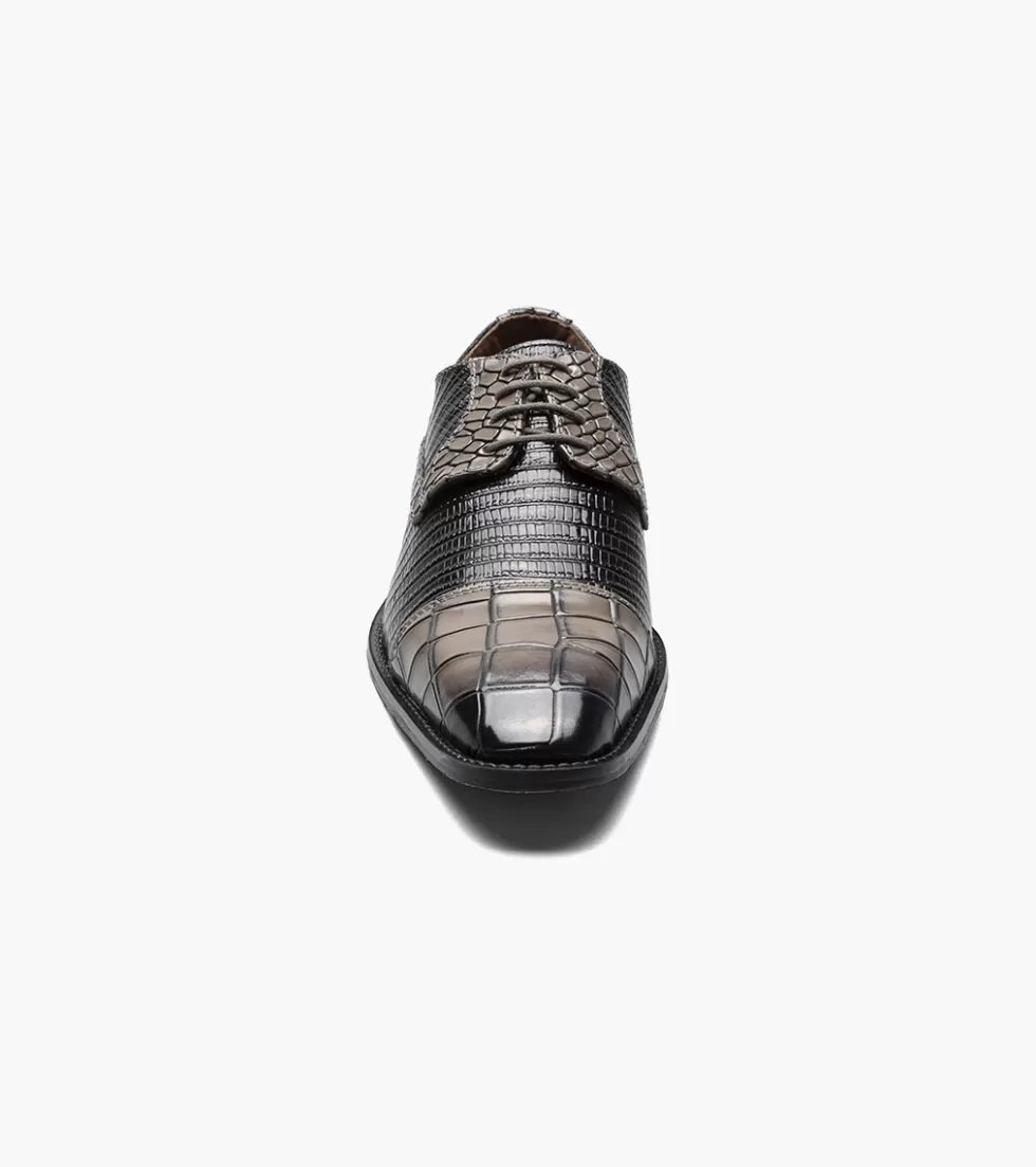 Stylé Tedesco Homme - Chaussures élégantes en cuir souple Noir Anthracite - Édition Confort Urbain