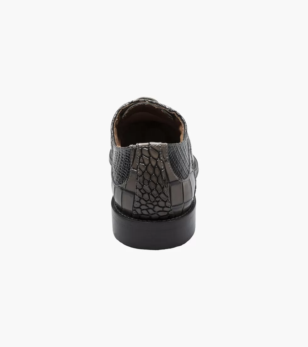 Stylé Tedesco Homme - Chaussures élégantes en cuir souple Noir Anthracite - Édition Confort Urbain