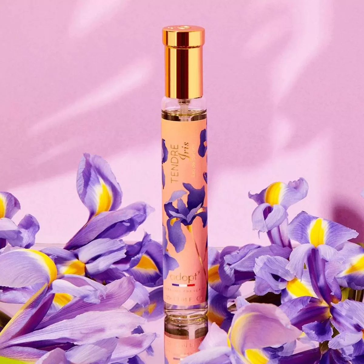 Élégance de l'Iris Tendre - Fragrance Florale à Adopter