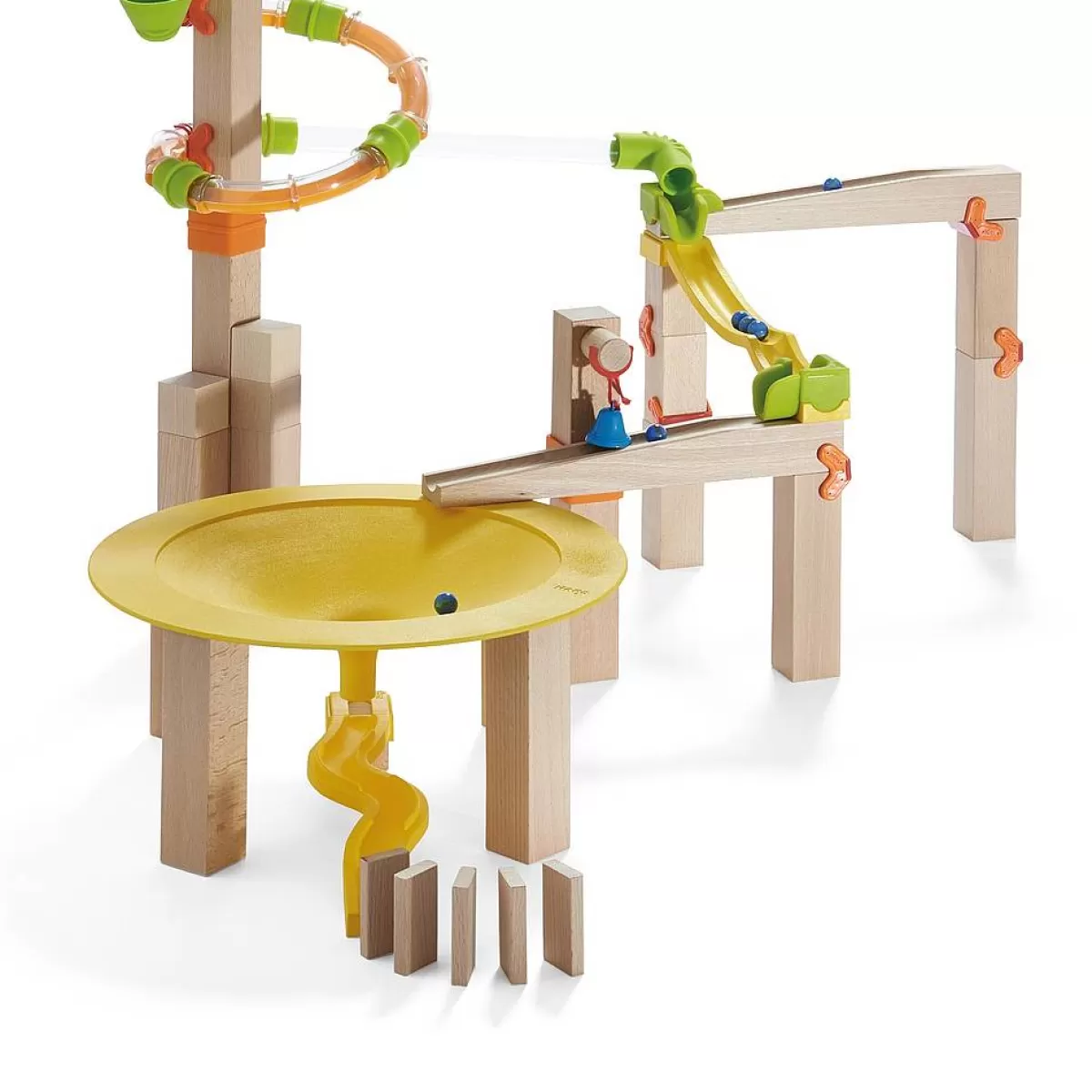 HABA Toboggan à Billes Interactif - Coffret de Démarrage Ludique pour Enfants (Prix Mini)