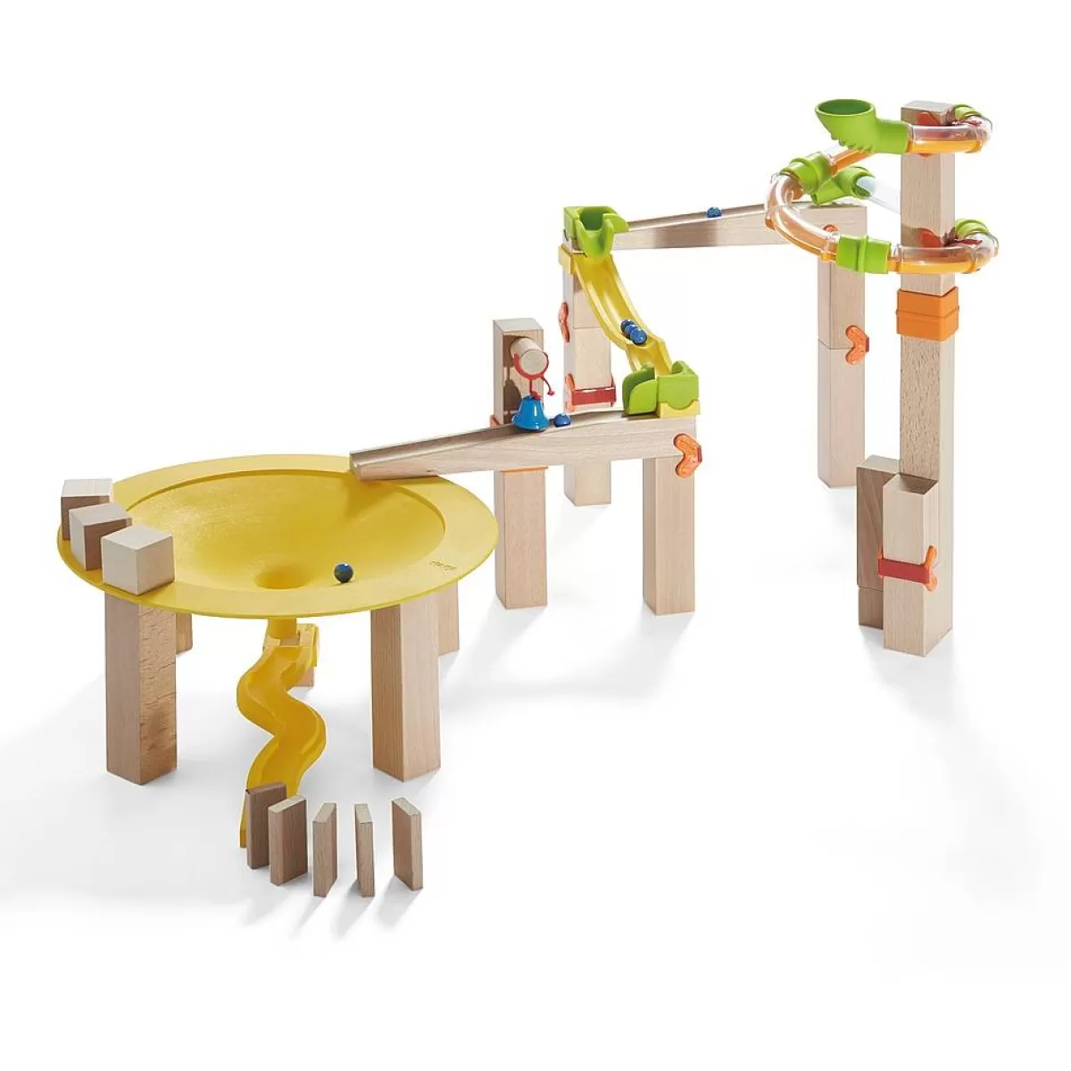 HABA Toboggan à Billes Interactif - Coffret de Démarrage Ludique pour Enfants (Prix Mini)