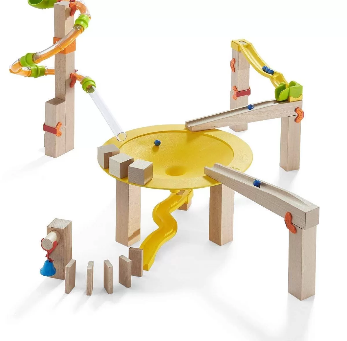 HABA Toboggan à Billes Interactif - Coffret de Démarrage Ludique pour Enfants (Prix Mini)