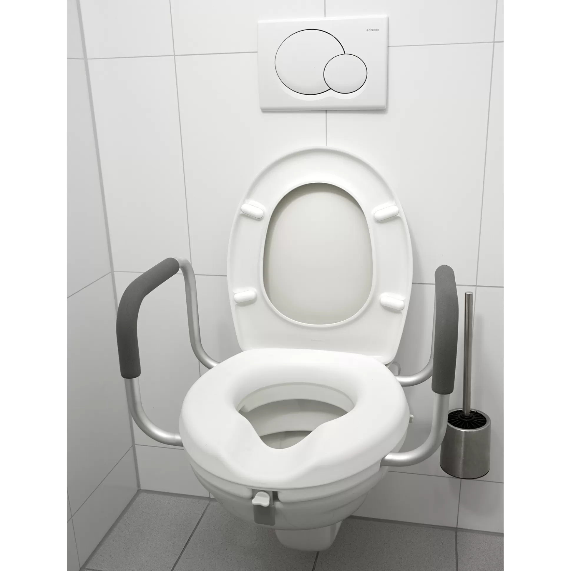 Élévation Confortable pour WC - Rehausseur Ergonomique Marque TRI (Aide au Quotidien pour Sénior/Mobilité Réduite)